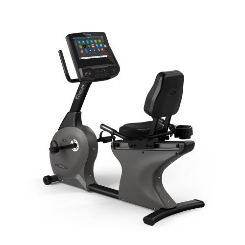 七台河国产水蜜桃视频VISION R60E商用健身房觸屏版臥式健身車